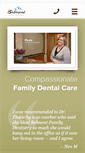 Mobile Screenshot of belmont-dentistry.com